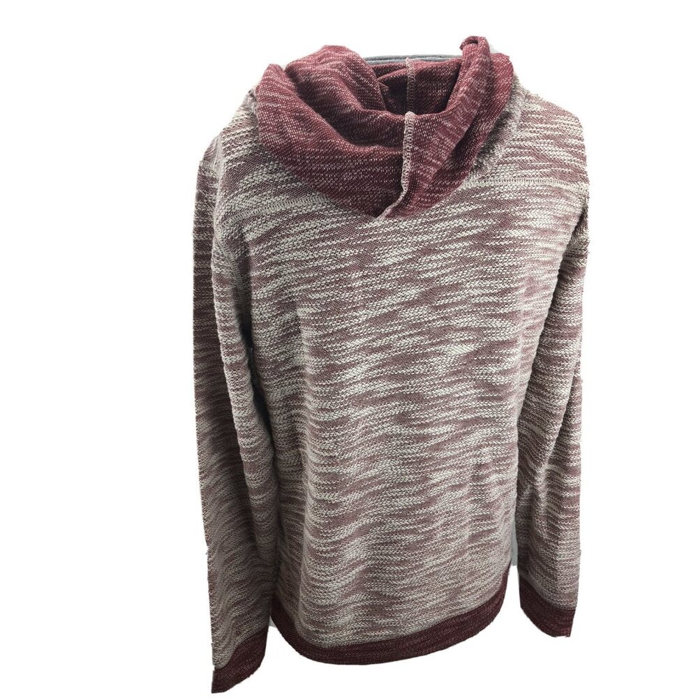 Union Nordstrom Sweatshirt Hoodie Shirt Mens Medium M Textured Red Pullover New - Picture 6 of 7